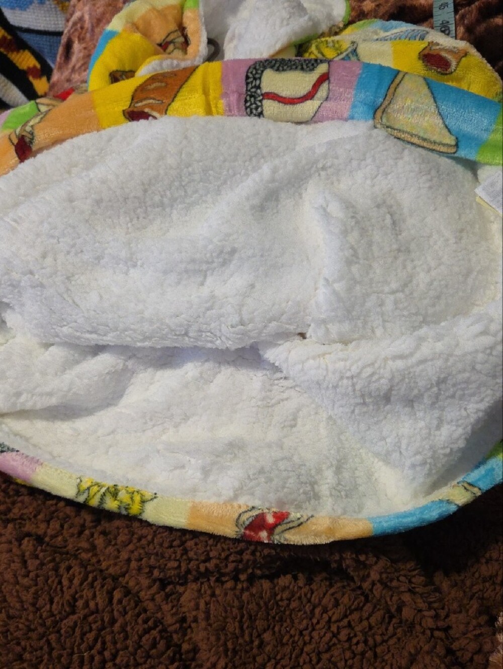 Plush Sherpa-Lined Kids Hoodie in Multi Color - Unbranded - Picture 11 of 11